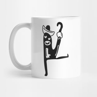 Black pirate Mug